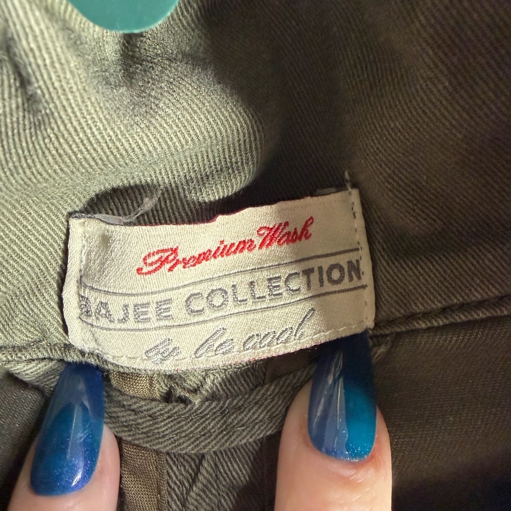 My Bajee Collection by Be Cool Green Utility Jacket #0069 - Picture 5 of 9